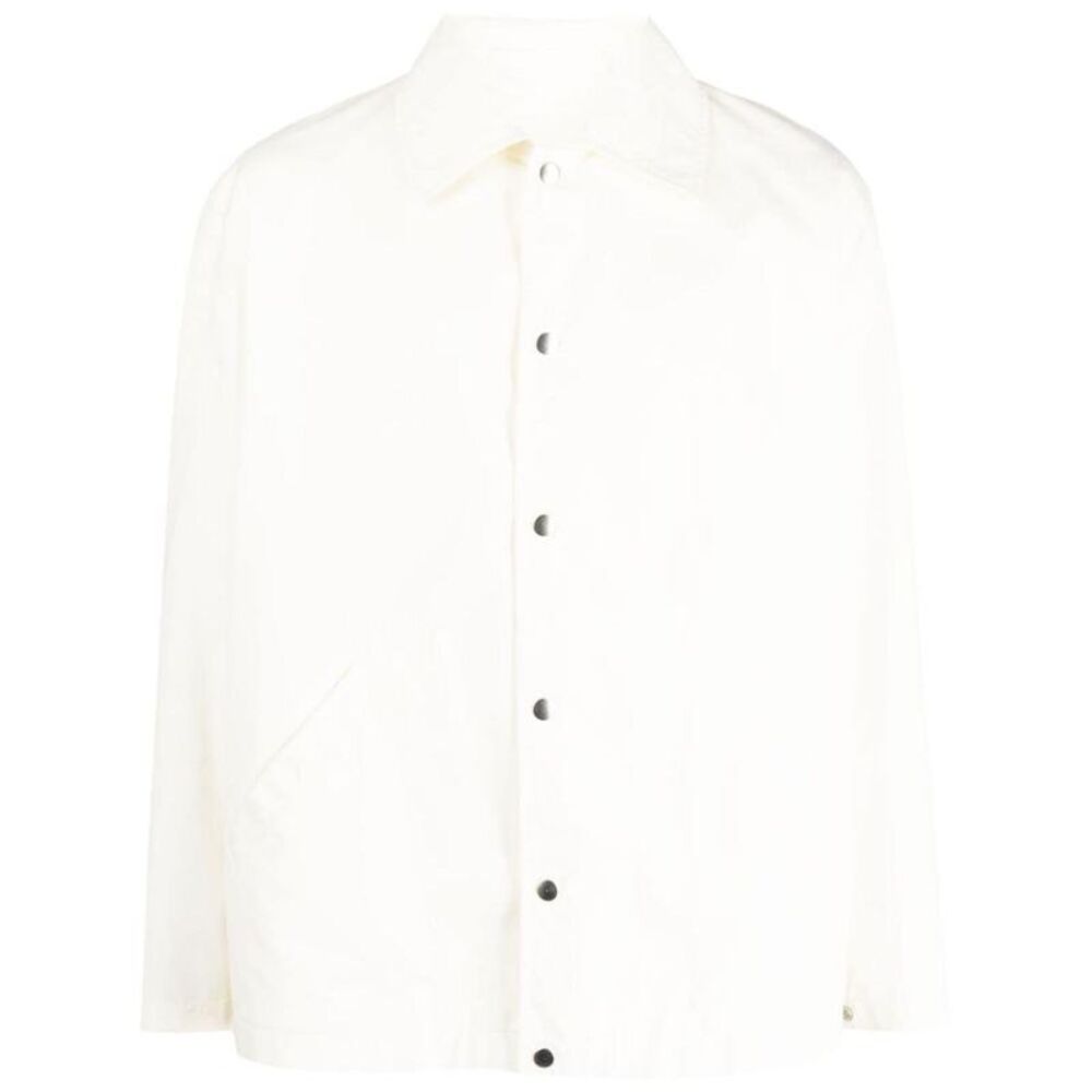 JIL SANDER Coach Jacket Men Beige Outerwear